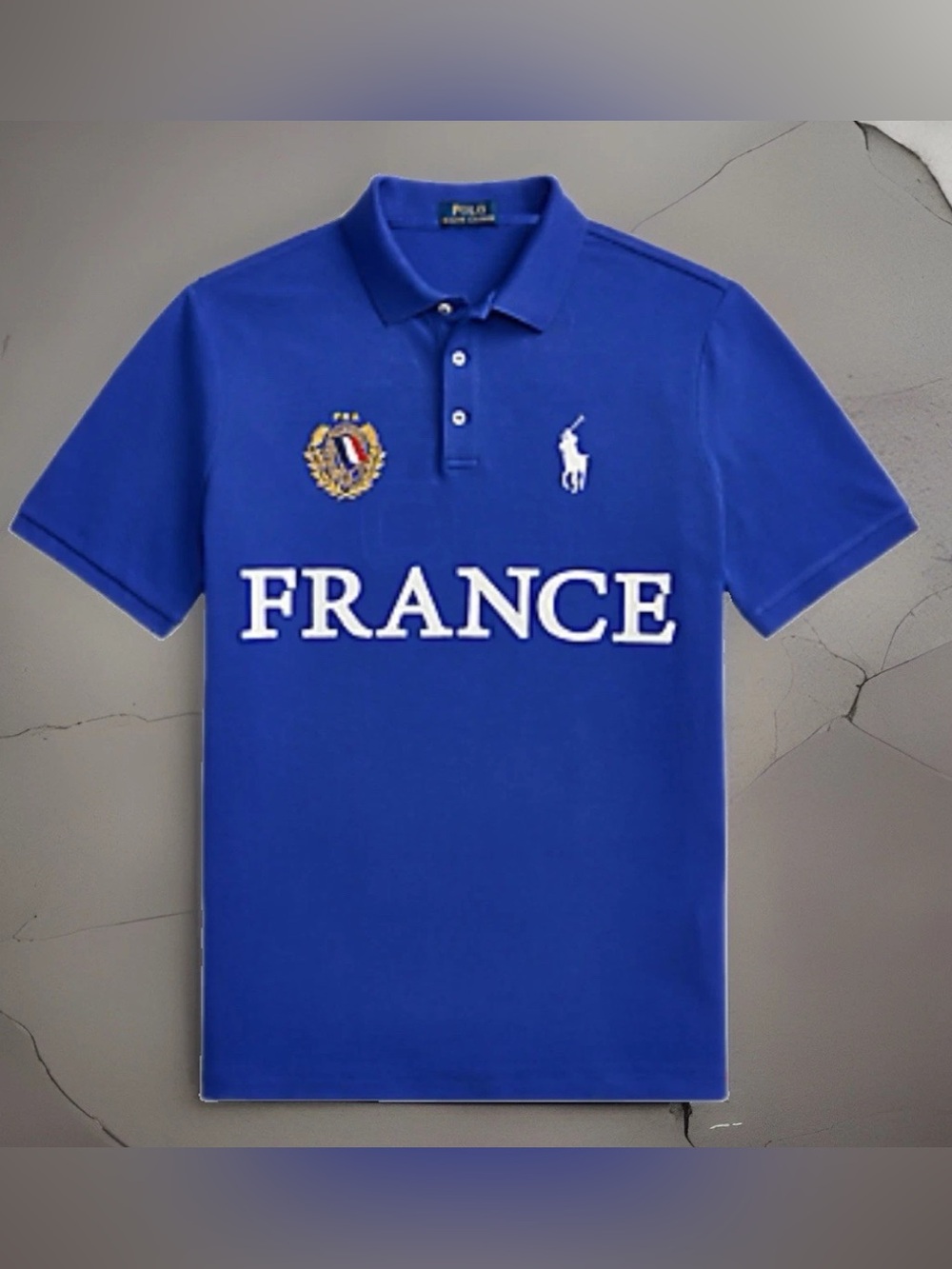 Polo Ralph Lauren France Crest 2026 World Cup Mesh Polo Shirt